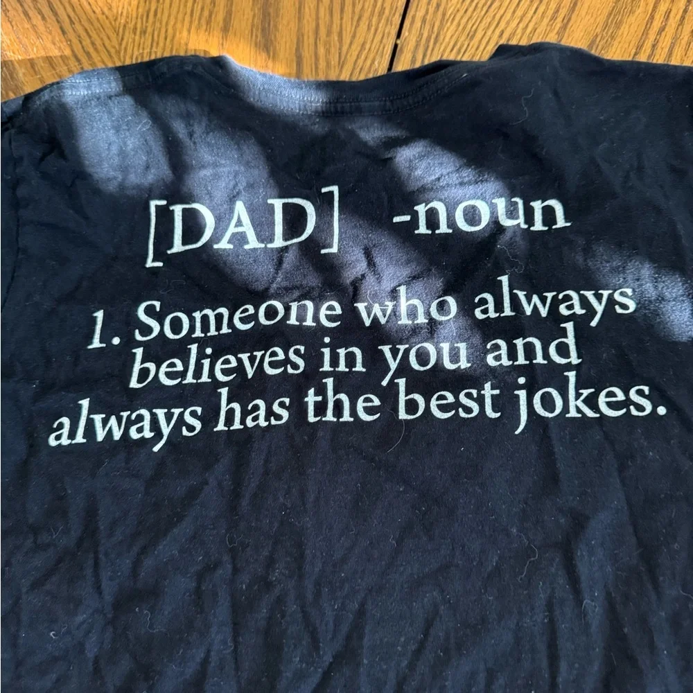 Grunt Style  DAD Black Graphic T-Shirt - Picture 3 of 7